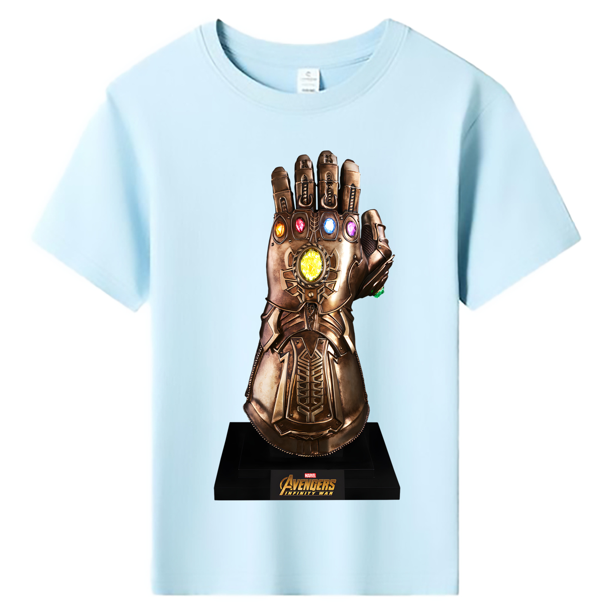 （画像用） アベンジャーズ The Avengers 綿100％キッズTシャツ（フロントプリント）